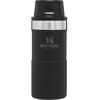 STANLEY THETRIGGER-ACTION TRAVEL MUG CLASSIC MATTE BLACK 0,35L