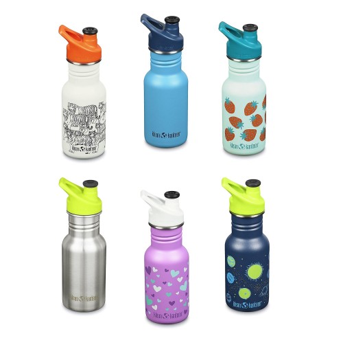 Klean Kanteen Classic Sport Kids Water Bottle 12oz