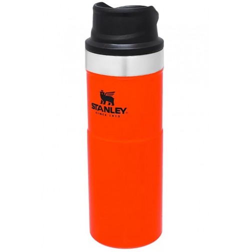 BLAZE Orange Stanley Classic Flask Great Gift For Hunters 