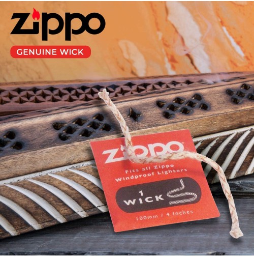 Zippo Genuine Wick. 1 Wick. Fits all Zippo windproof lighters