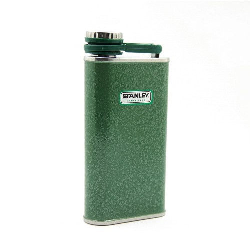 Classic Wide Mouth Flask 0.23L Hammertone Green