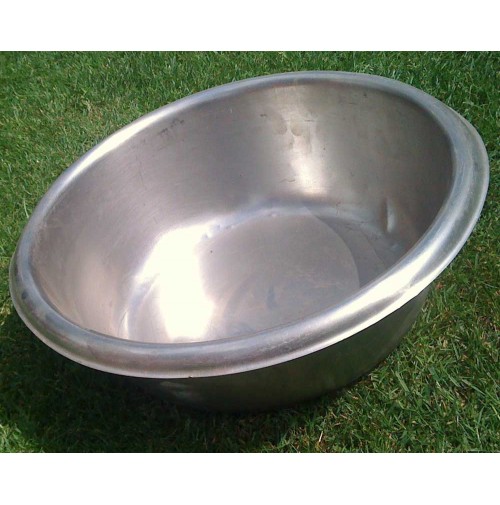 stainless steel washing up bowl